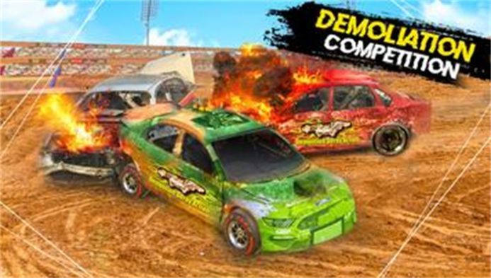 拆除德比汽车大战(Demolition Derby Car Destruction)