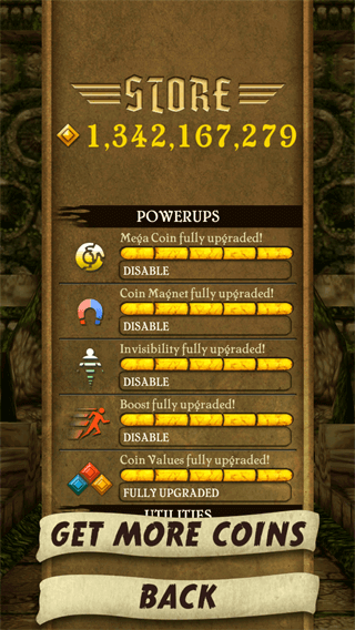 TempleRun（神庙逃亡无限金币钻石）