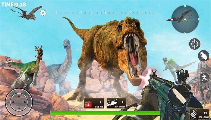 恐龙狩猎枪手猎人(Dino Hunting Gunner Hunter)